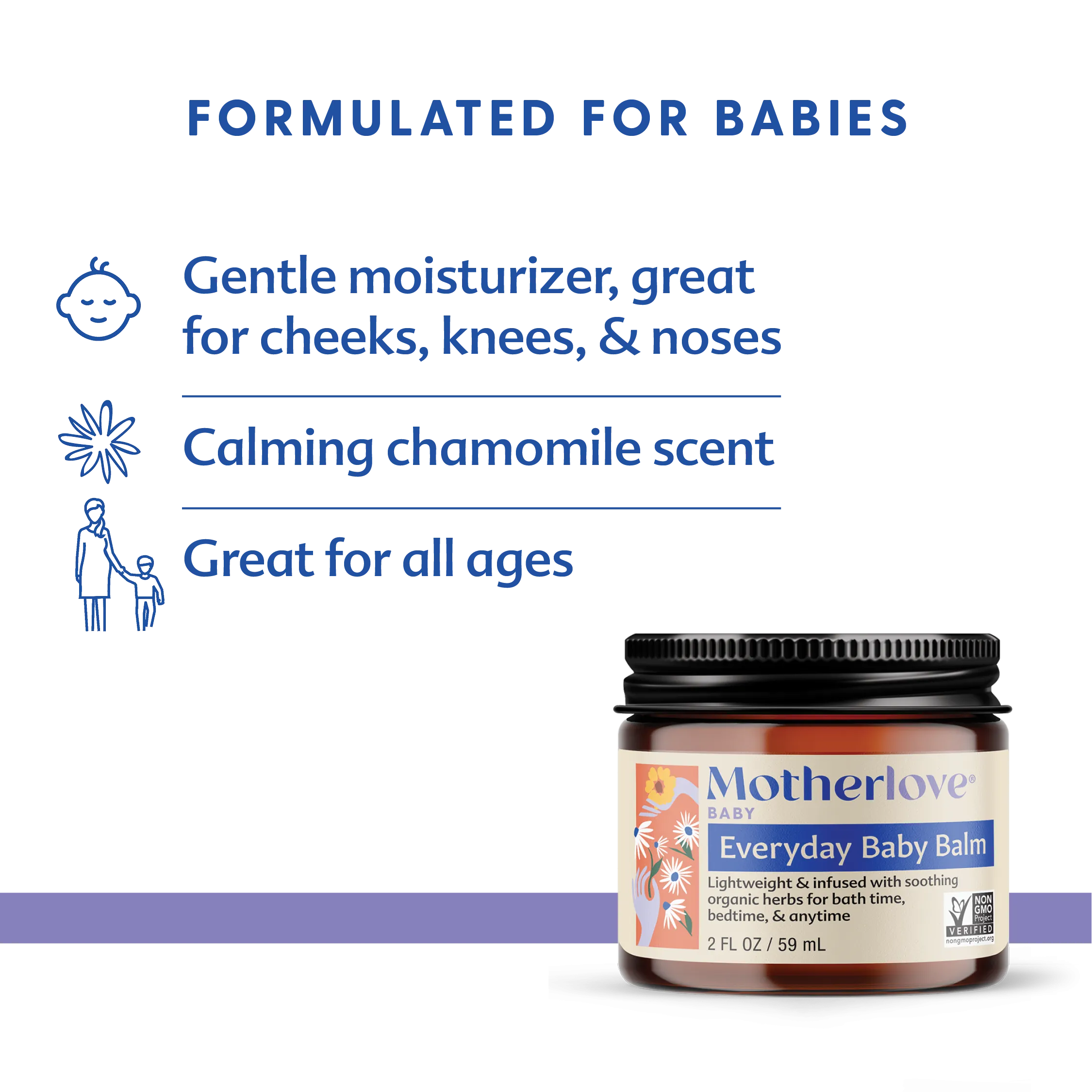 Everyday Baby Balm - 2 oz by Motherlove