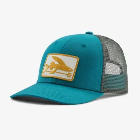 Flying Fish LoPro Patagonia Trucker Cap, blue