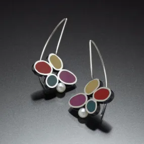 Four Circle Earrings