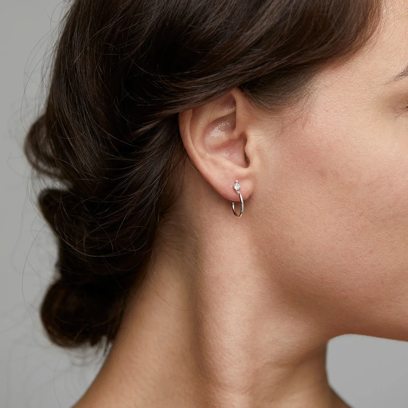 GABRIELLE earrings silver-plated