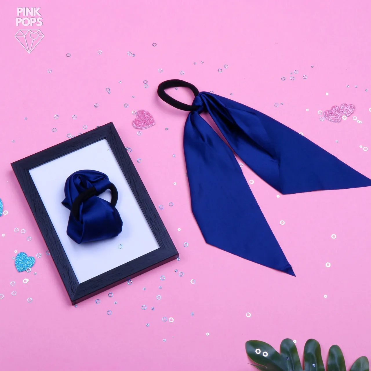 Glossy Silk Hair Ties