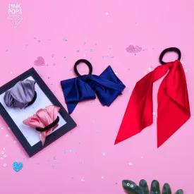 Glossy Silk Hair Ties