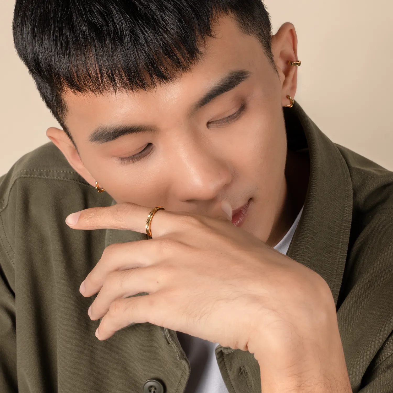 Gold Logan Ring