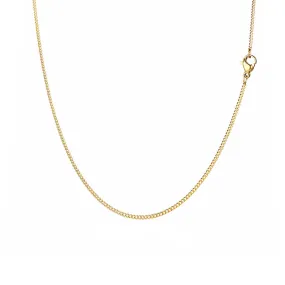 Gold Thin Cuban Chain (1.5MM)