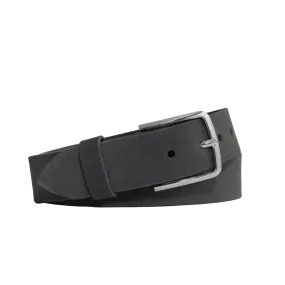 Gunmetal Nubuck Belt