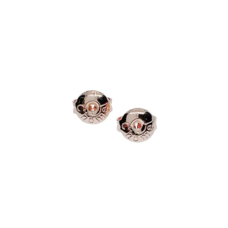 Heart 8mm Cubic Zirconia Stud Earrings