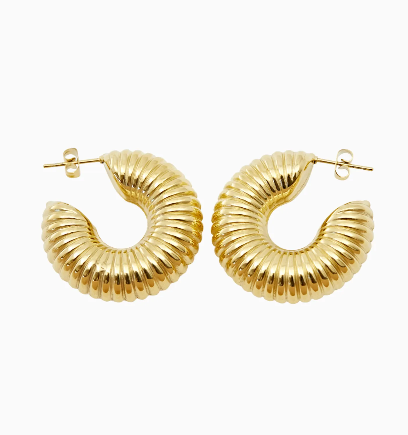 Hoop Earrings - Set Of 2