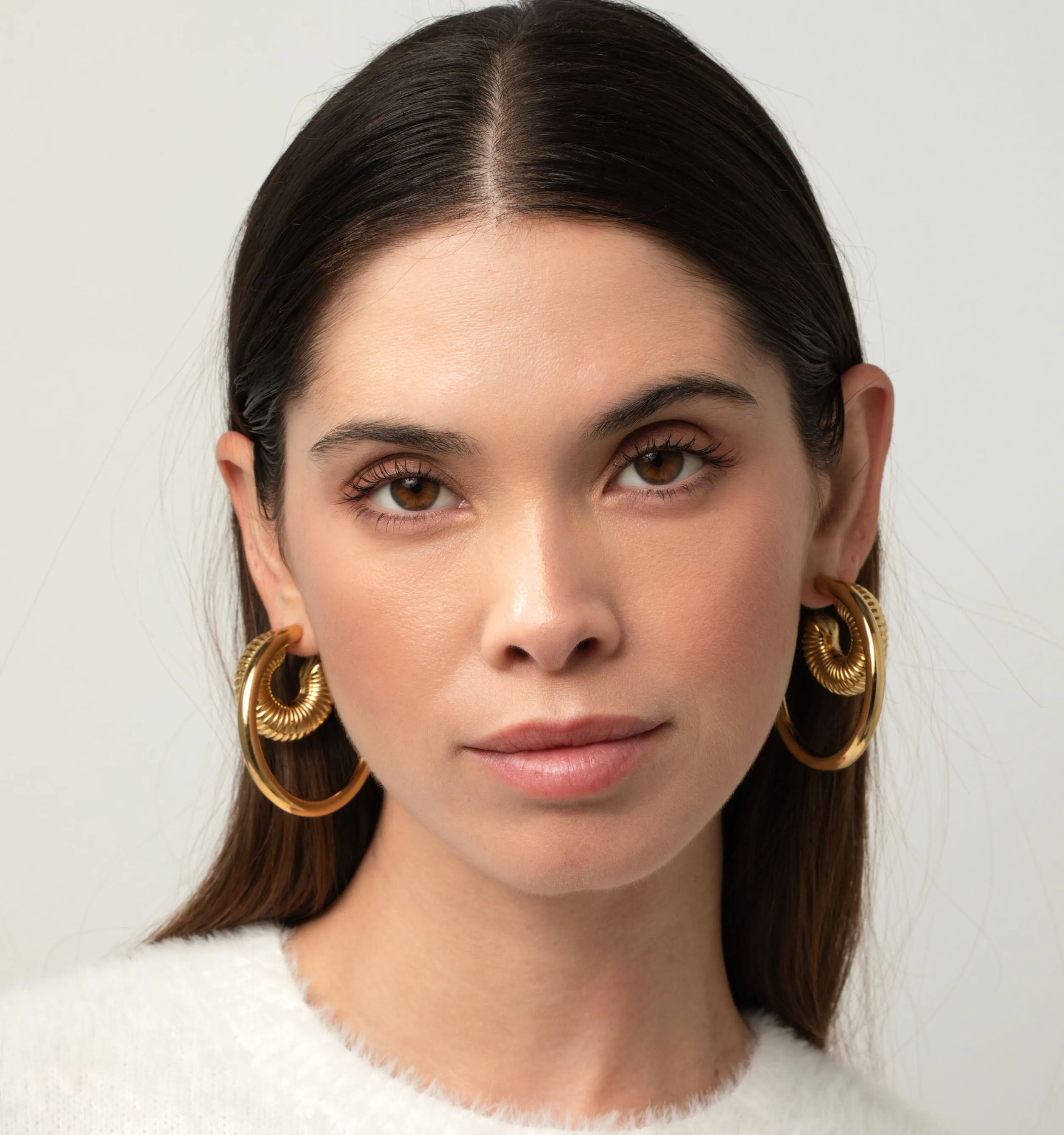 Hoop Earrings - Set Of 2