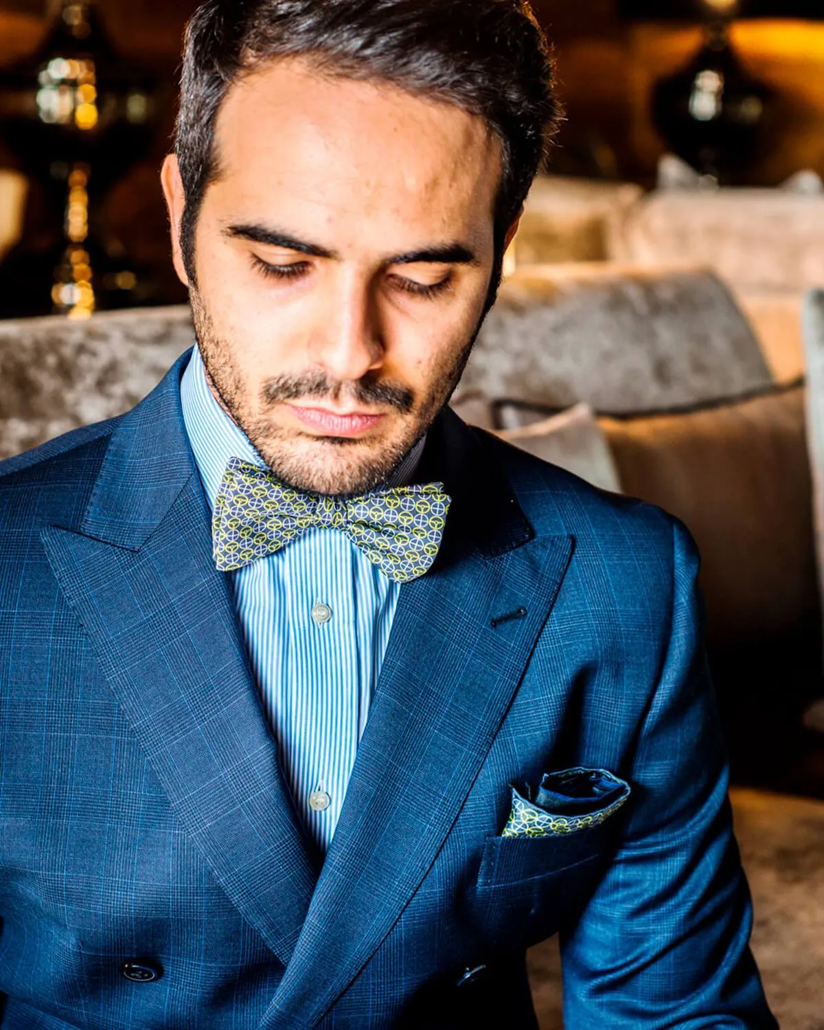 ICON - Four Quarter Silk Pocket Square - Ties
