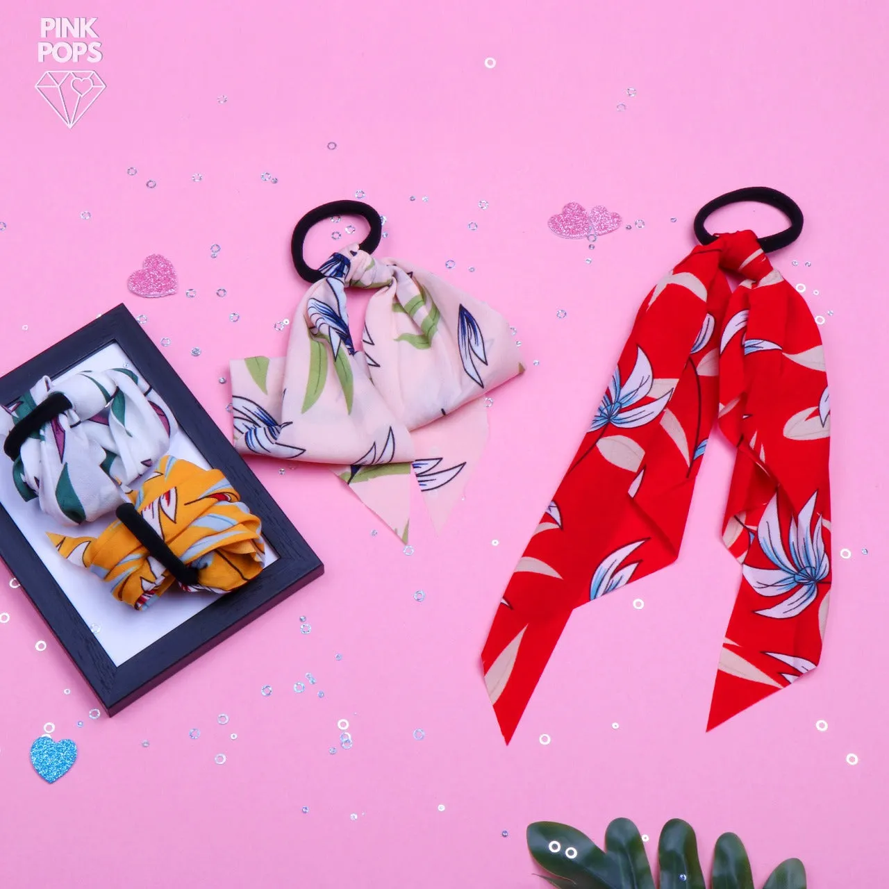 Lily Silk Hair Ties