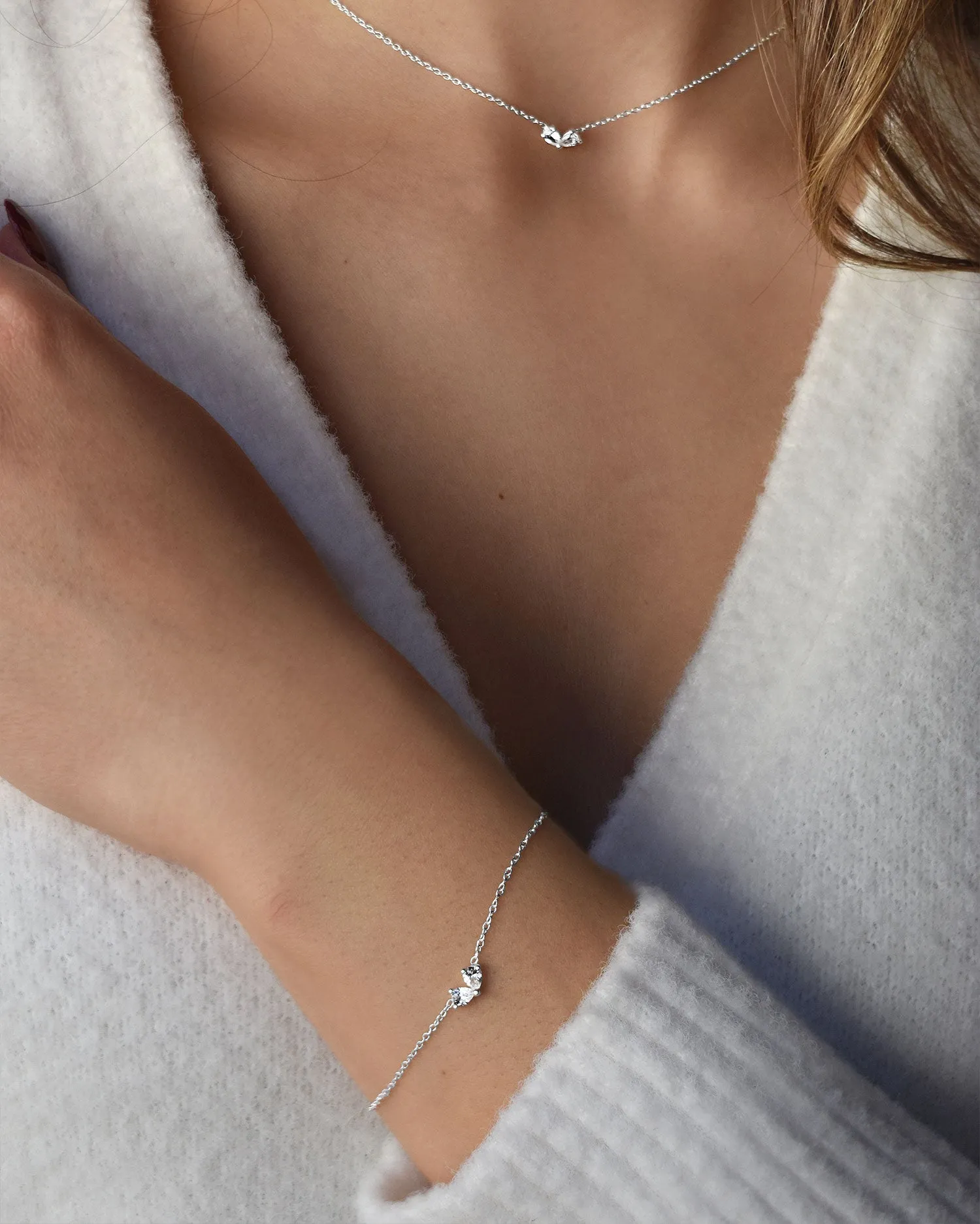 Love Heart bracelet silver