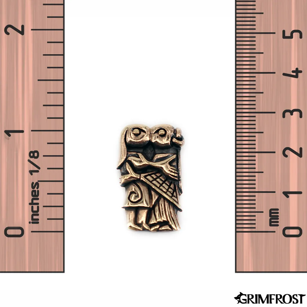 Lovers Pendant, Bronze