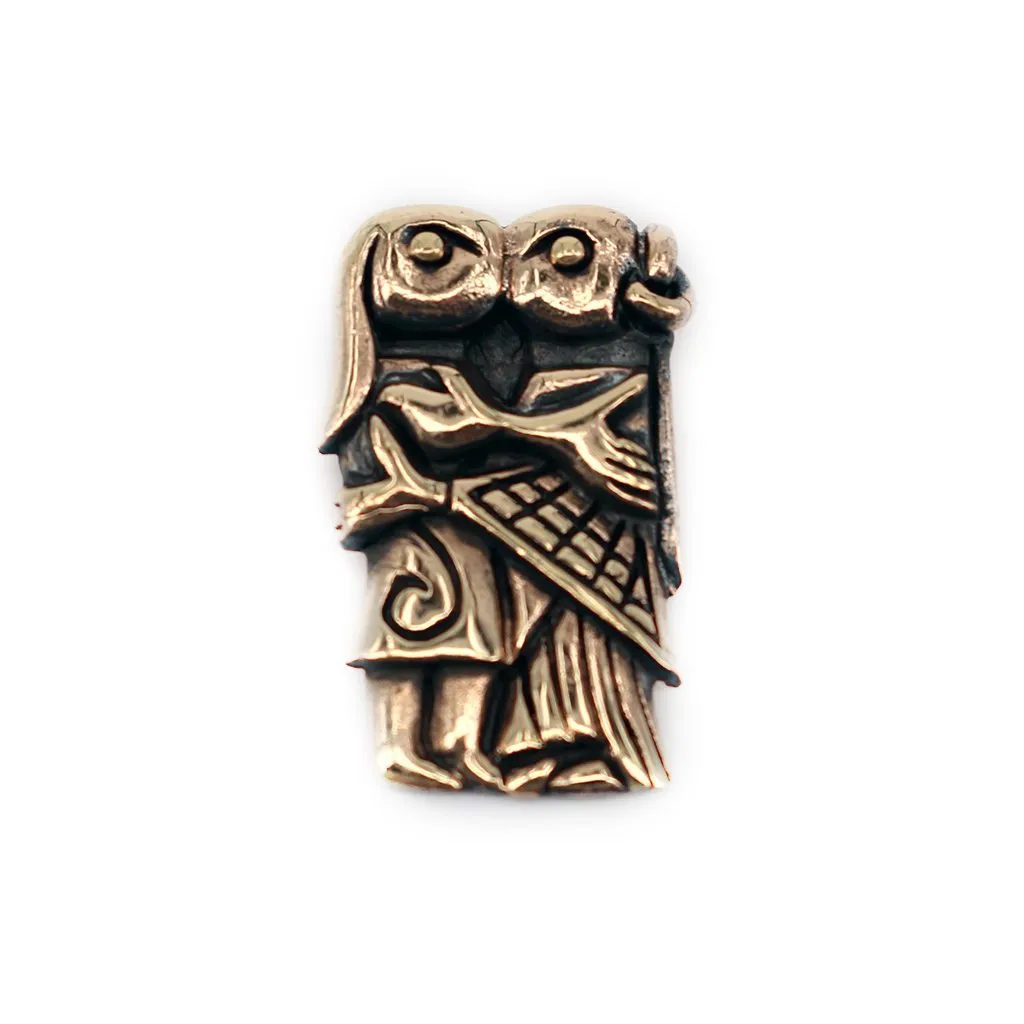 Lovers Pendant, Bronze