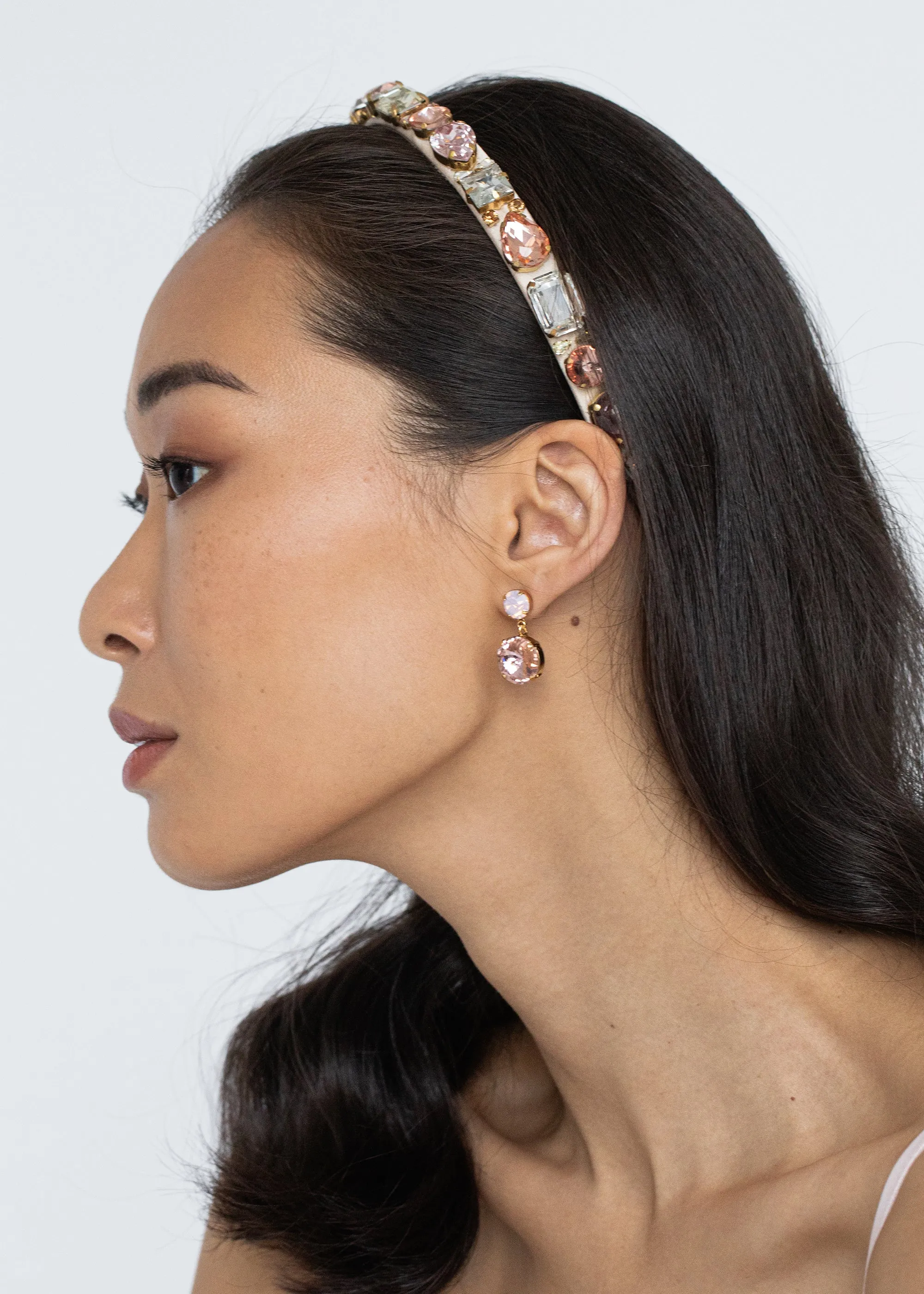 Champagne Lucia Embellished Headband