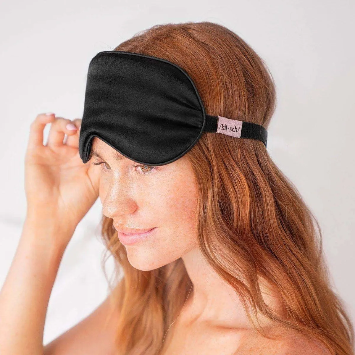 Luxe Satin Pillowcase & Eye Mask Bundle -  Aura (King)