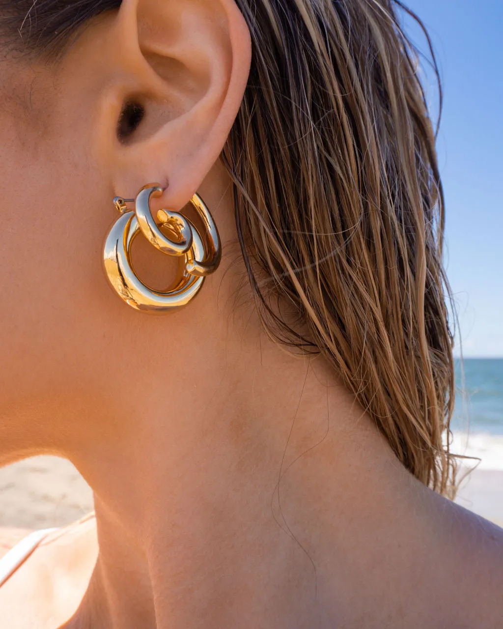 Malibu Tube Hoops | Sivan Ayla x Luv Aj