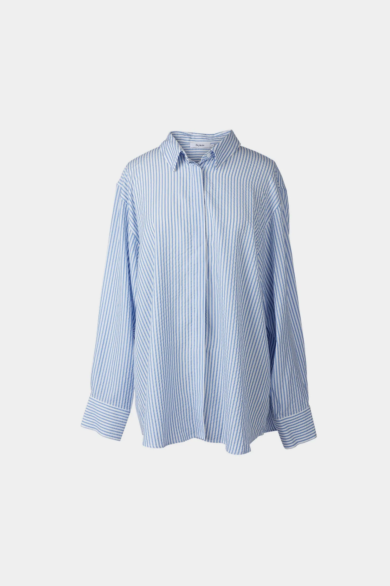 MATILDE SHIRT - BLUE STRIPE