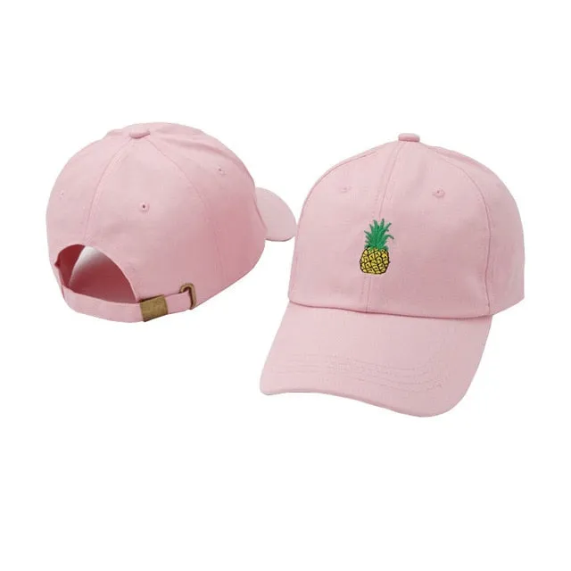 men women Pineapple Dad Hat Baseball Cap