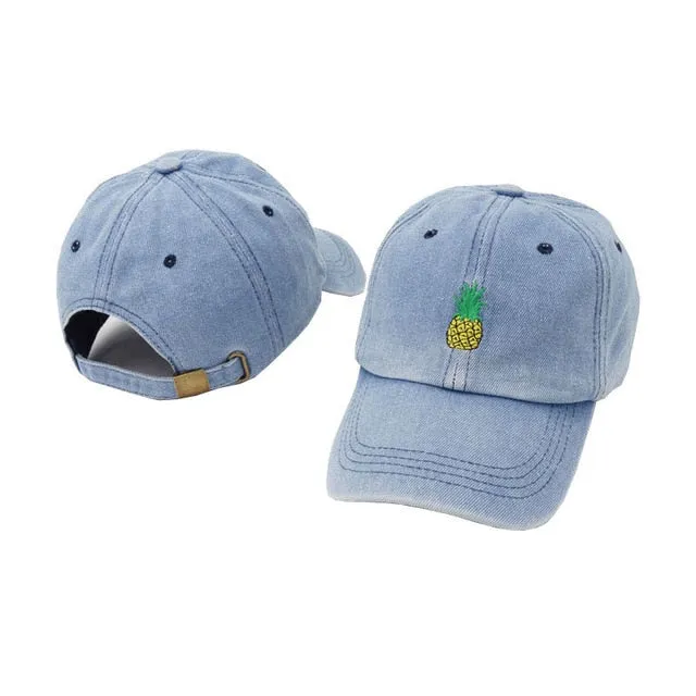 men women Pineapple Dad Hat Baseball Cap