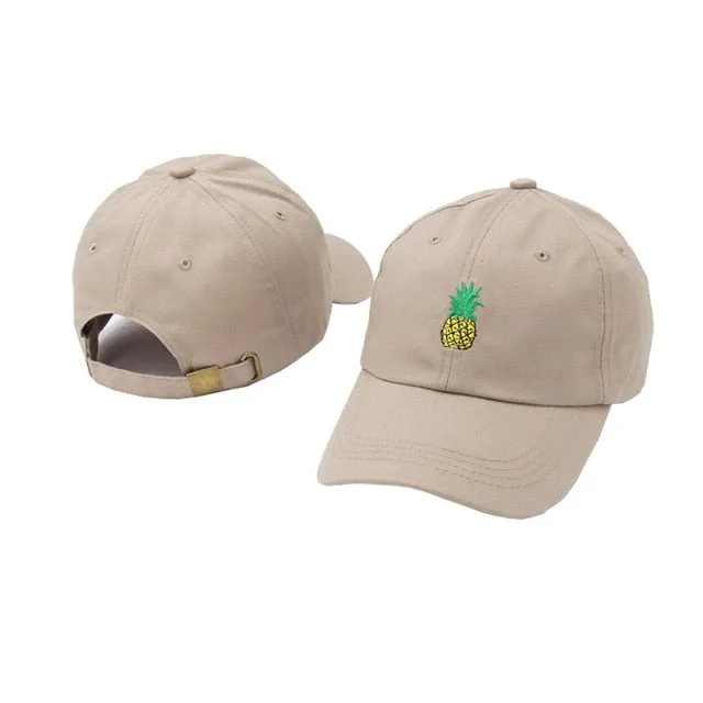 men women Pineapple Dad Hat Baseball Cap