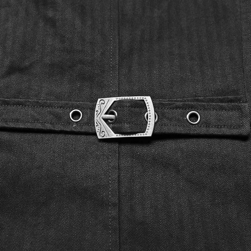 Men's Goth Pinstripes Vest