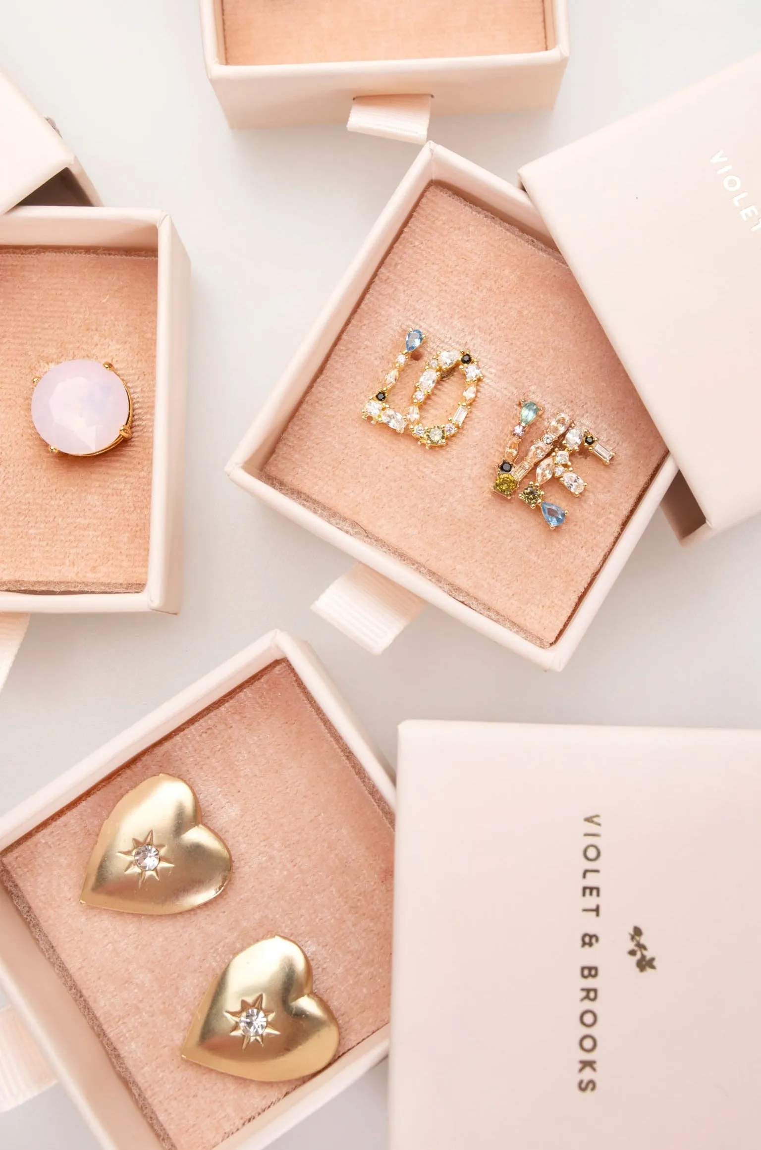 Mila Boxed Stud Earring