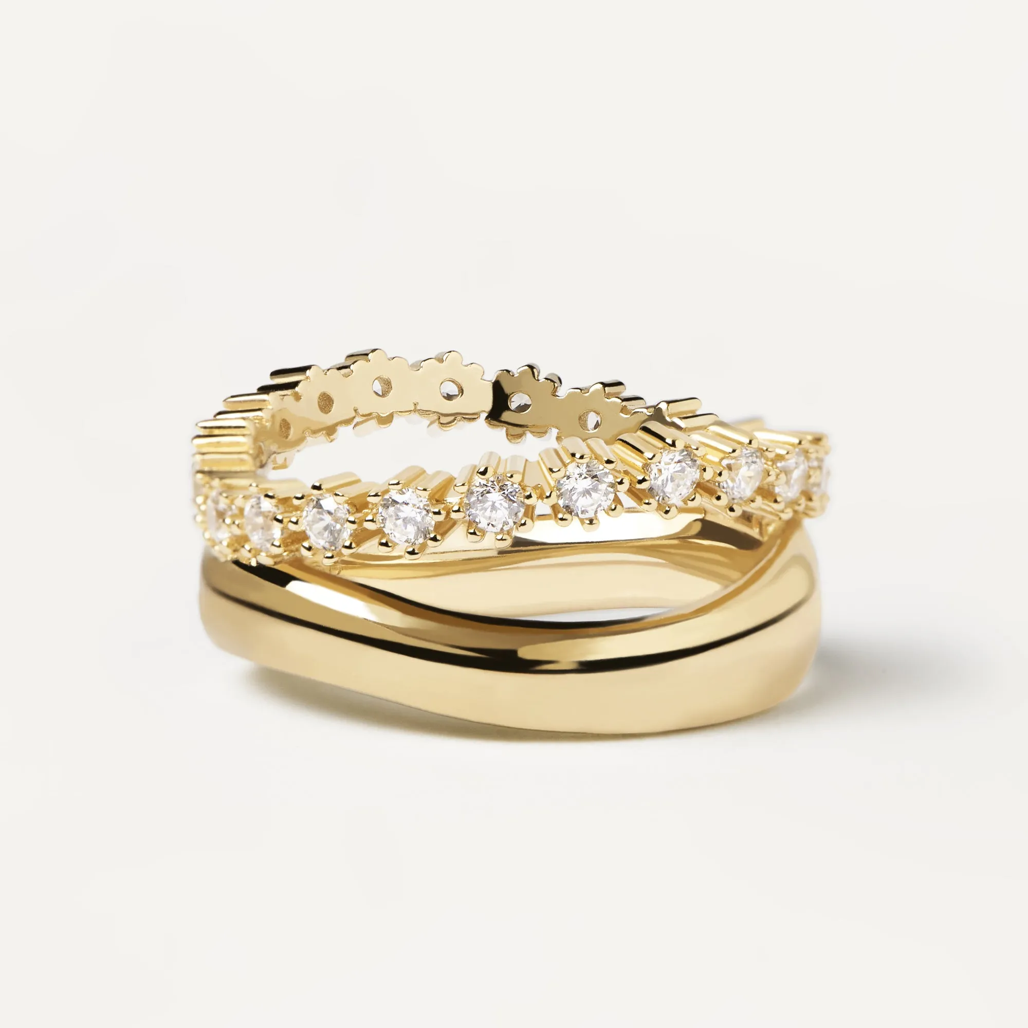 Motion Gold Ring
