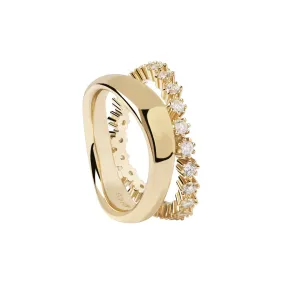 Motion Gold Ring