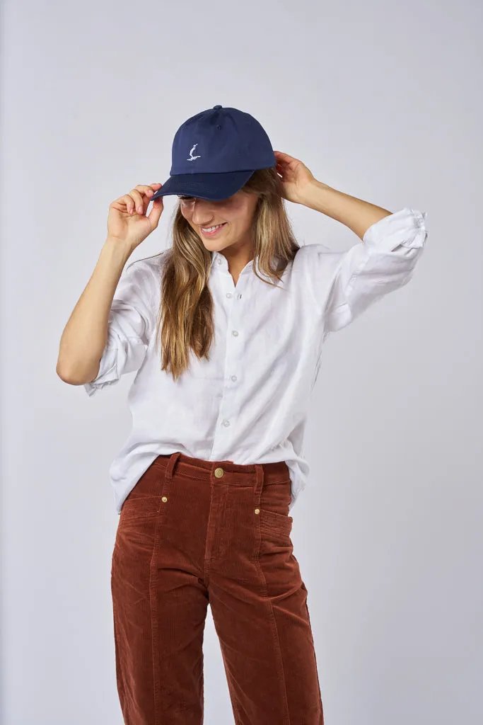 NL Embroidered Baseball Cap Navy