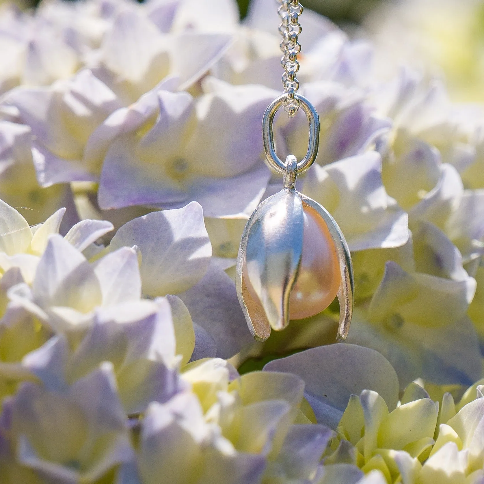 Pearl Snowdrop Pendant