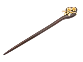 Plum Blossom Wood Hair Stick