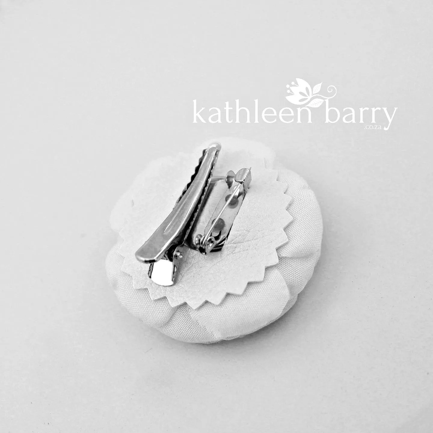 Rose gold dusty pink champagne blush pink - dual purpose hair clip & brooch pin