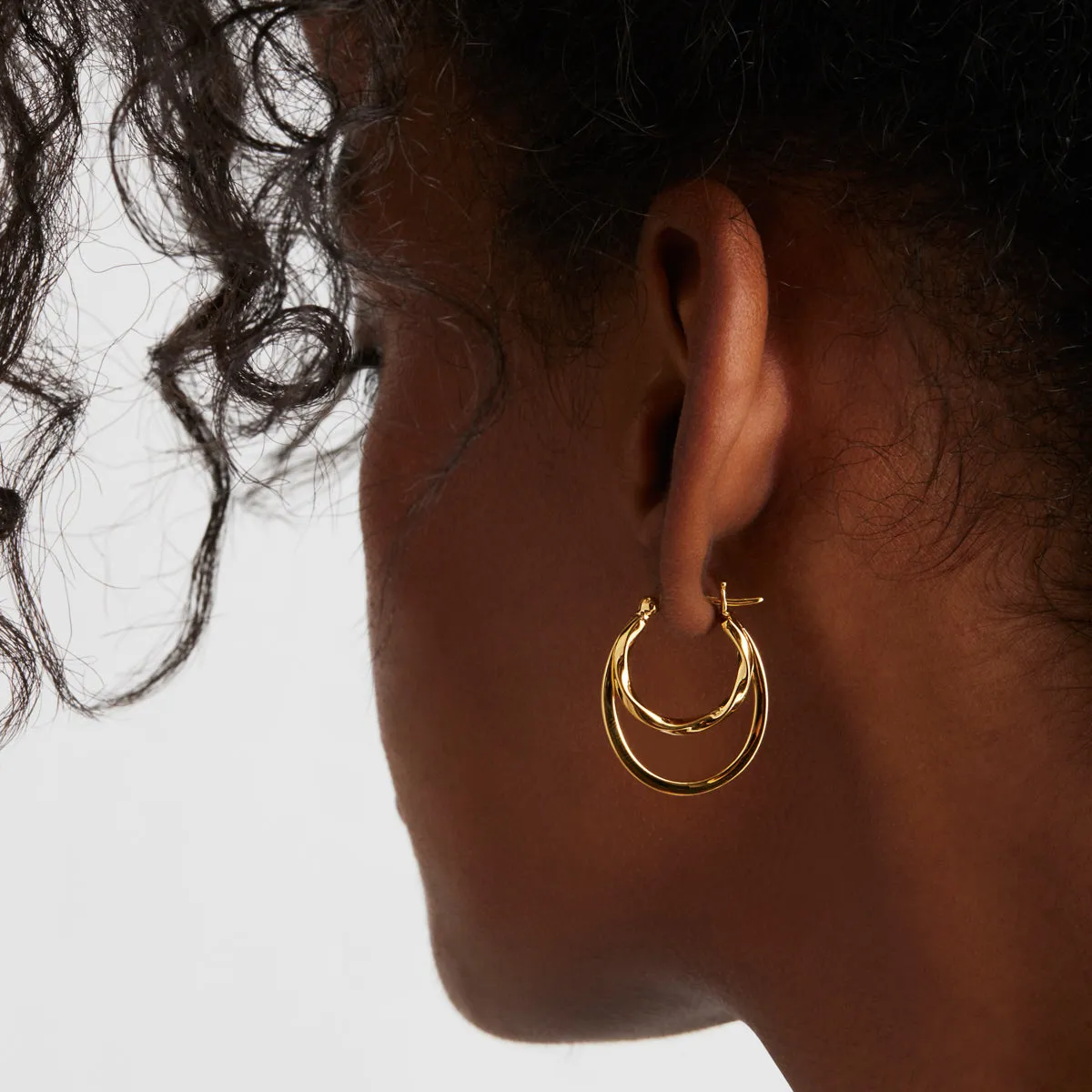 Sea of Change Hoop Earrings
