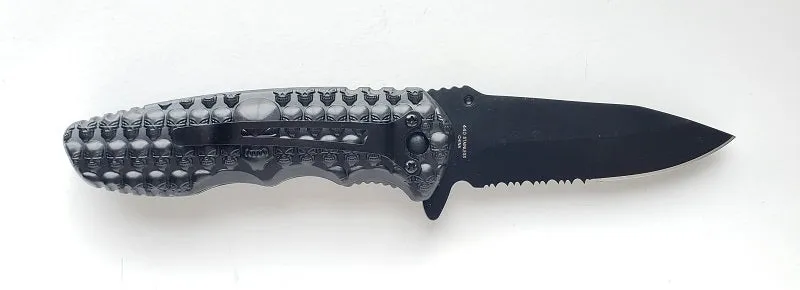 Sona Skull Folding Pocket Knife T273843