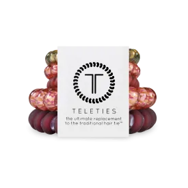 Spiral Hair Coils | Mixed Pack | Burgundy Bliss Hair Ties