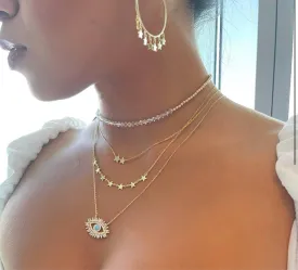 SWAROWSKI CRYSTAL BAR CHOKER