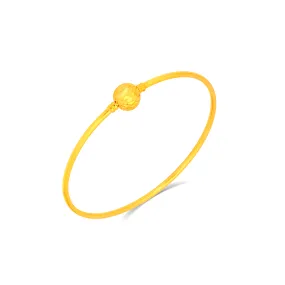 TAKA Jewellery 916 Gold Round Bangle