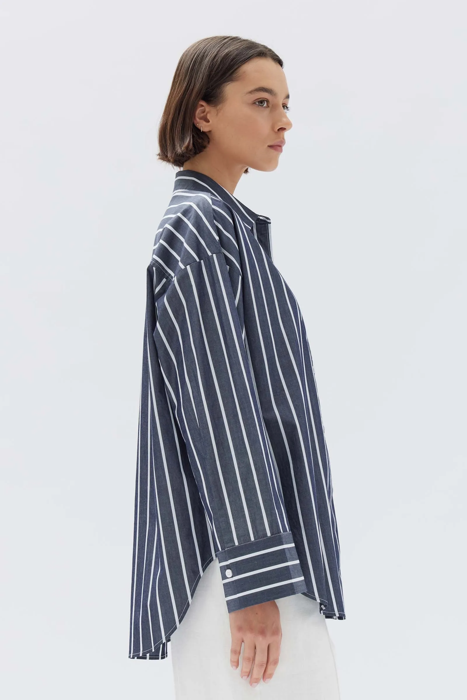 Tala Poplin Stripe Shirt