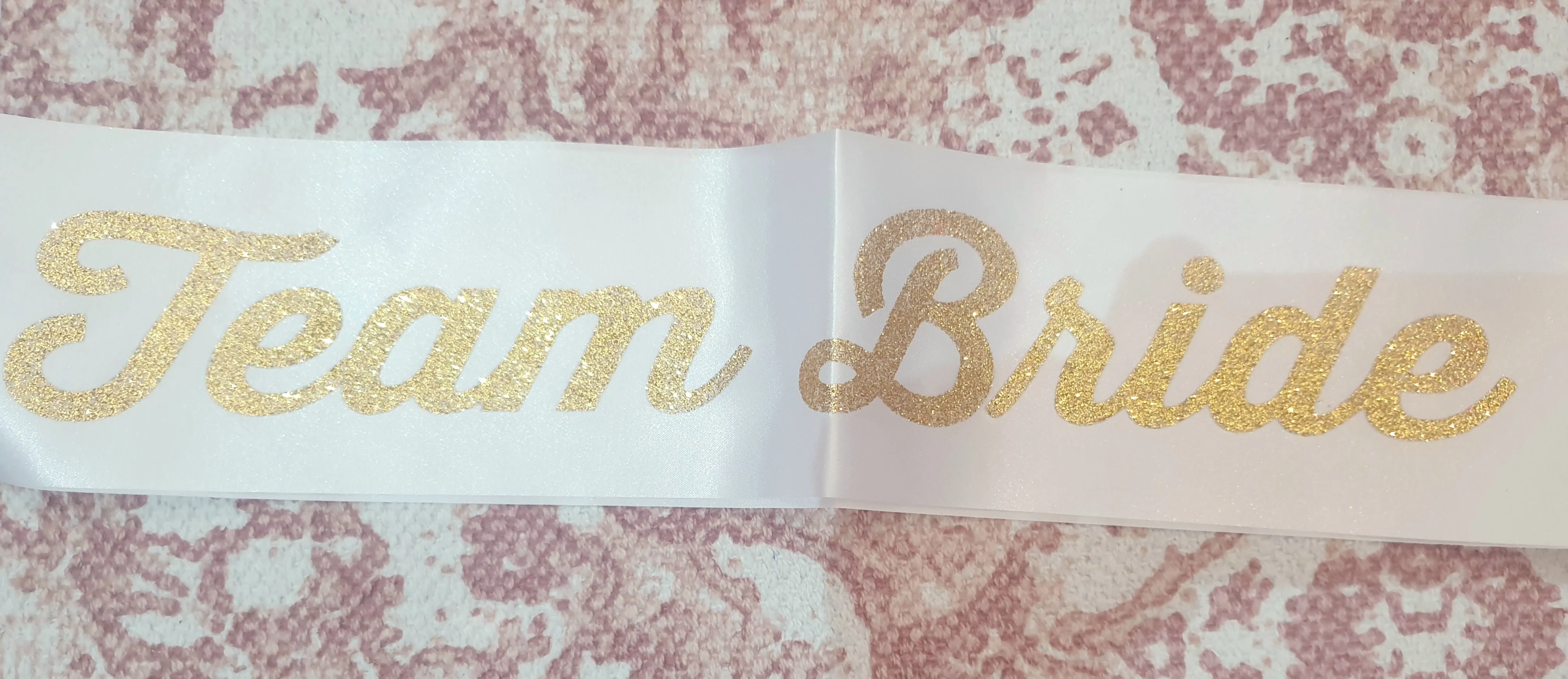 TEAM BRIDE SASH