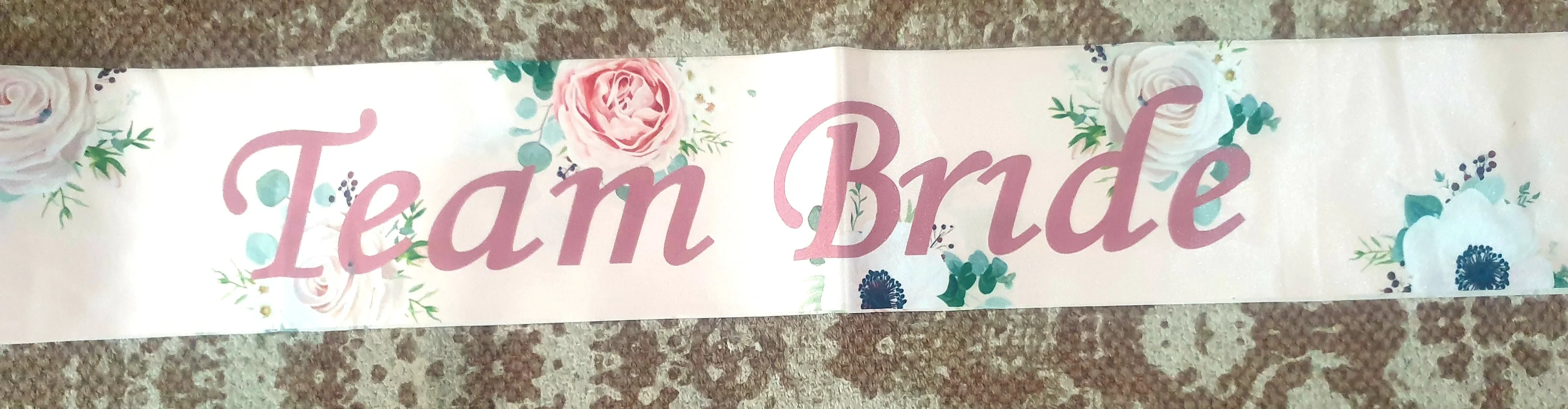 TEAM BRIDE SASH