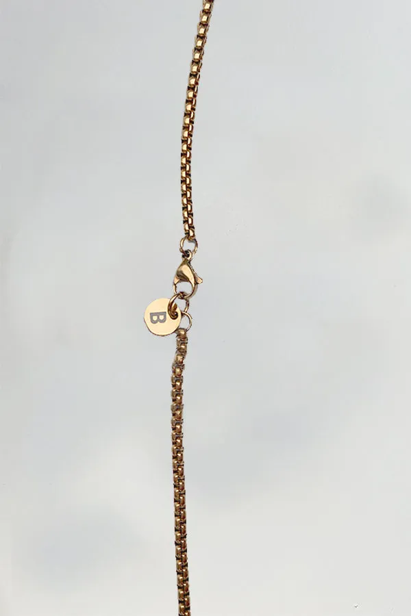 Thin Gold Chain Necklace- Thin Boy slim