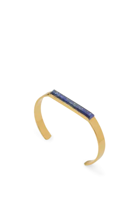 Urban Cuff Bracelet with Lapis Lazuli