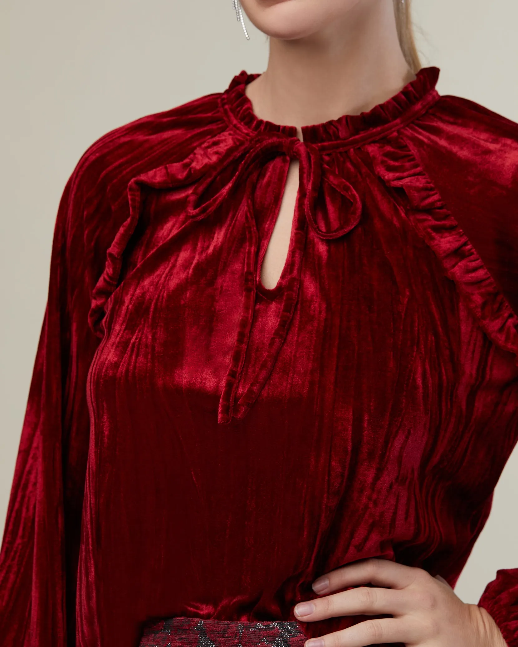 Velvet Blouse