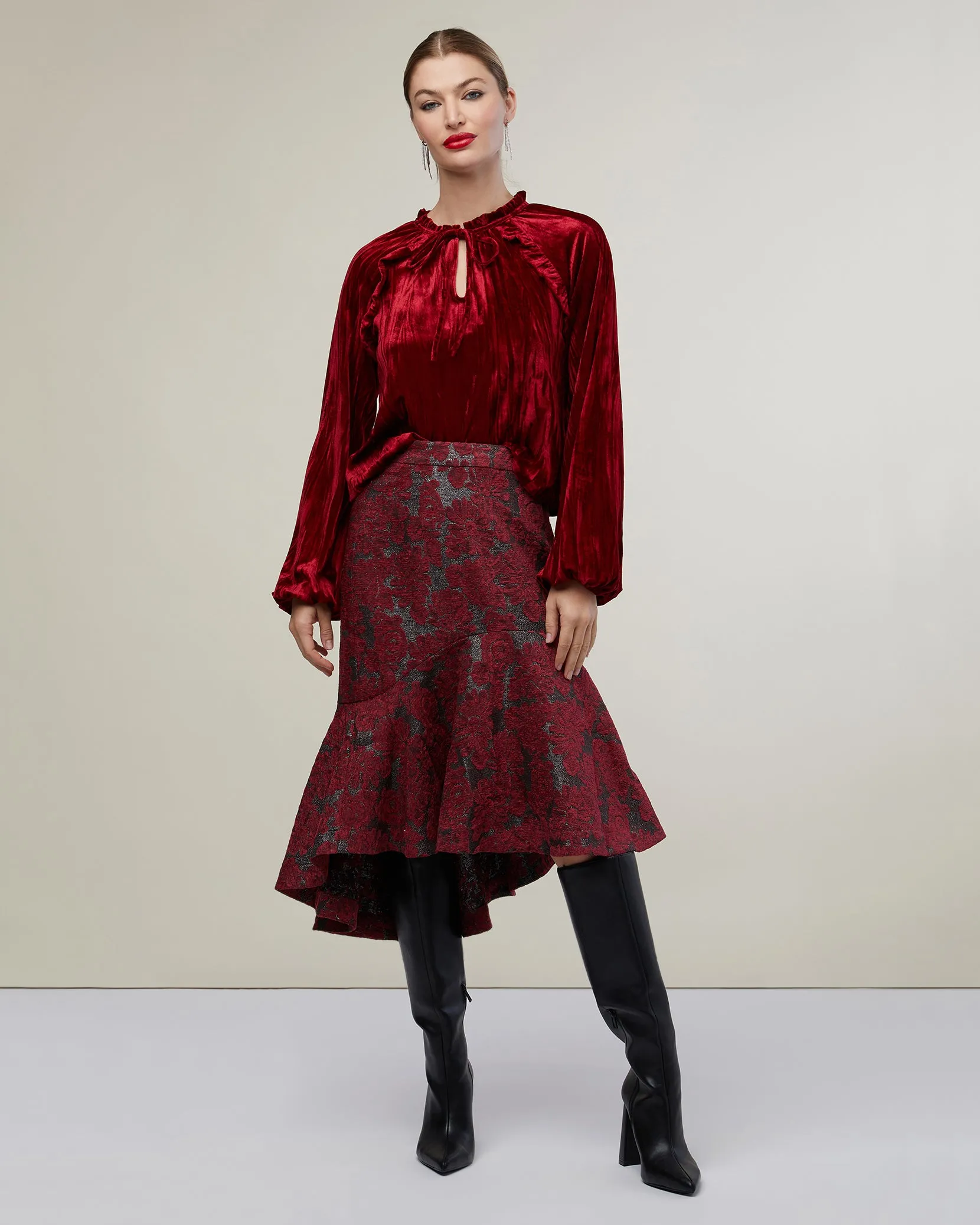 Velvet Blouse