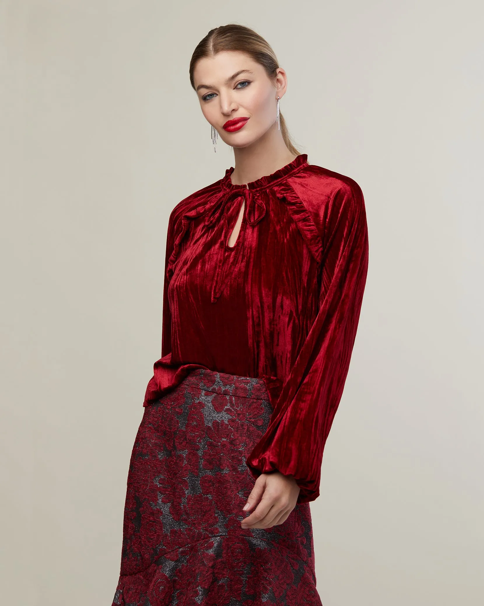 Velvet Blouse