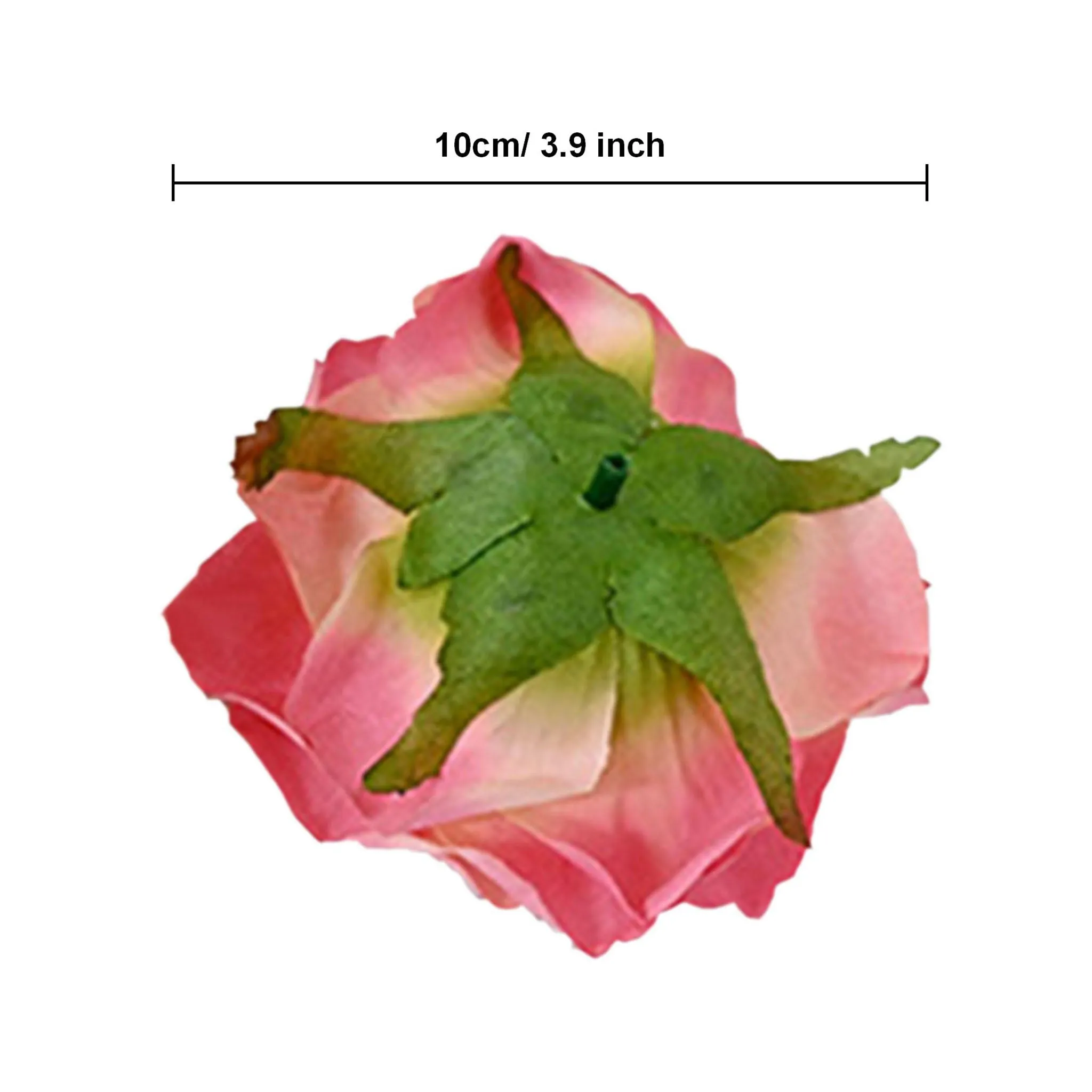 Wholesale Silk Flat Roses Artificial Flowers Crafts