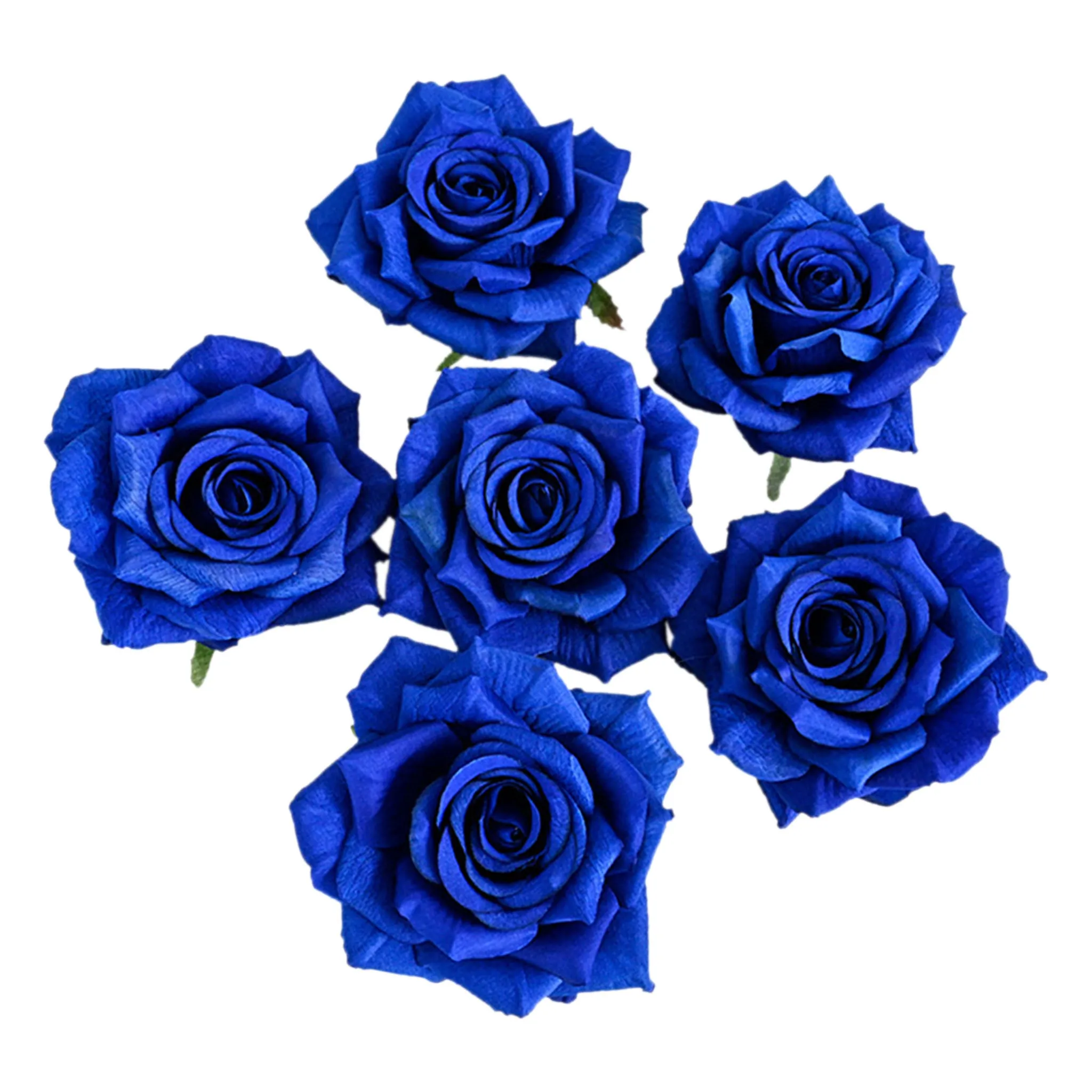 Wholesale Silk Flat Roses Artificial Flowers Crafts